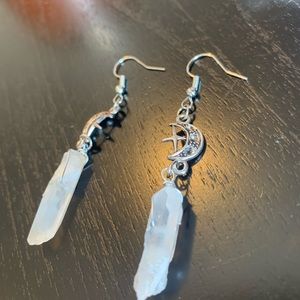 Dangle celestial earrings
